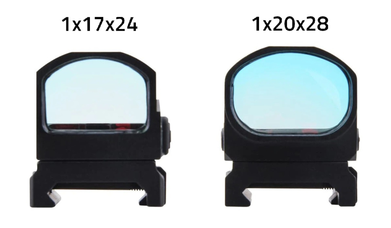 diferencias de tamaños vector optics frenzy