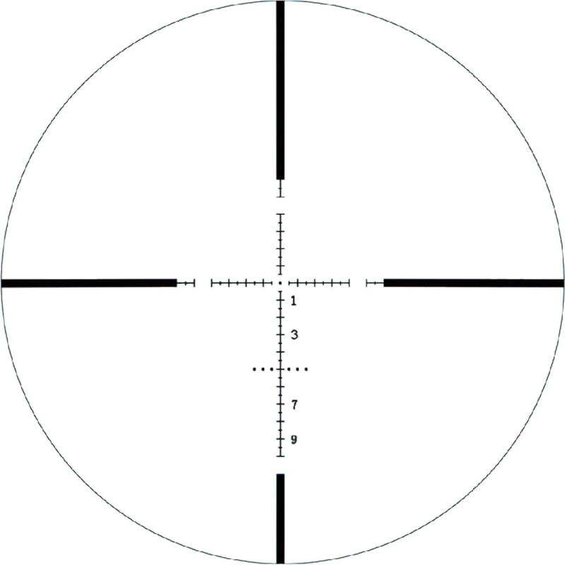 retícula vector optics marksman 6-25x50